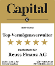 Capital Top-Vermögensverwalter Siegel – Reuss Finanz AG